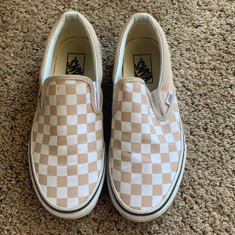 Checkered Slip Ons